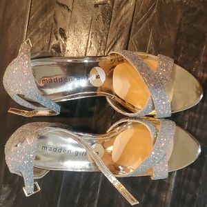 Madden Girl, Size 8, Glitter Heel, good condition